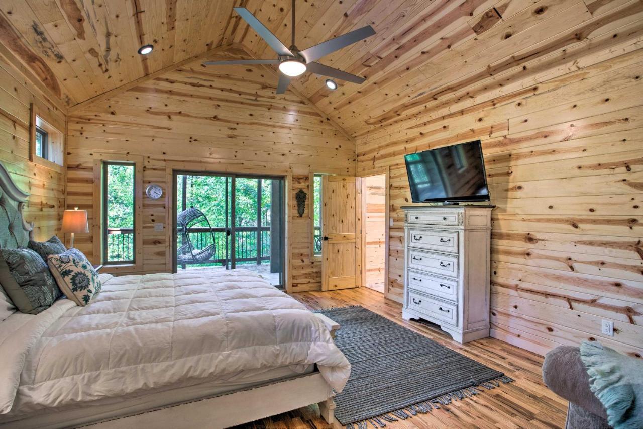Luxe Broken Bow Cabin Game Room, Fire Pit And Deck! ภายนอก รูปภาพ