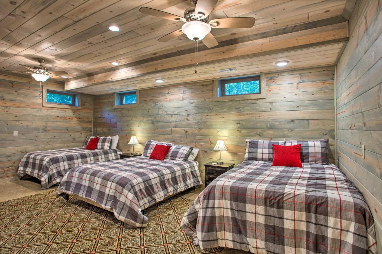 Luxe Broken Bow Cabin Game Room, Fire Pit And Deck! ภายนอก รูปภาพ