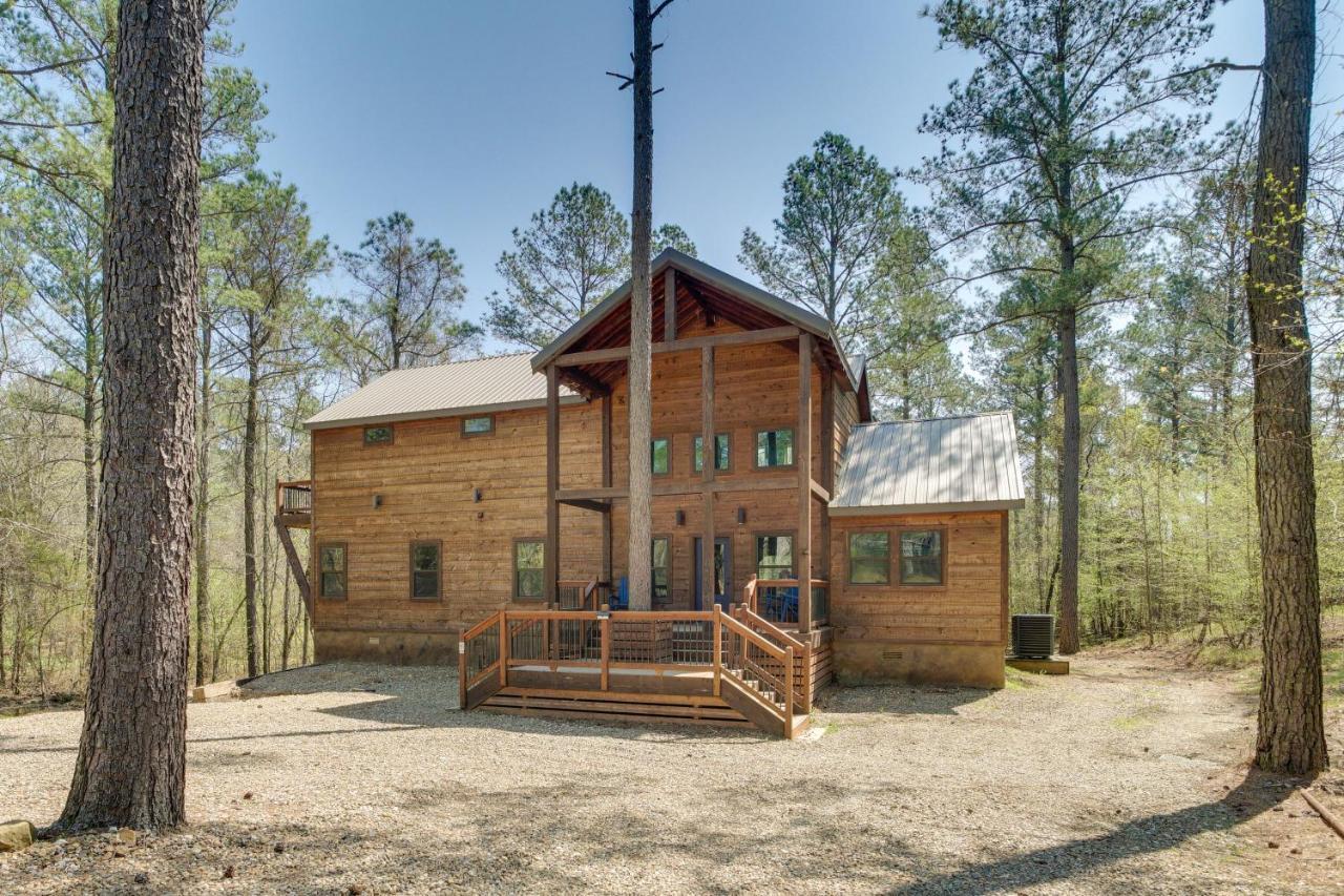 Luxe Broken Bow Cabin Game Room, Fire Pit And Deck! ภายนอก รูปภาพ